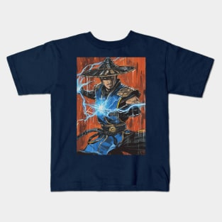 Raiden Mortal Kombat Kids T-Shirt